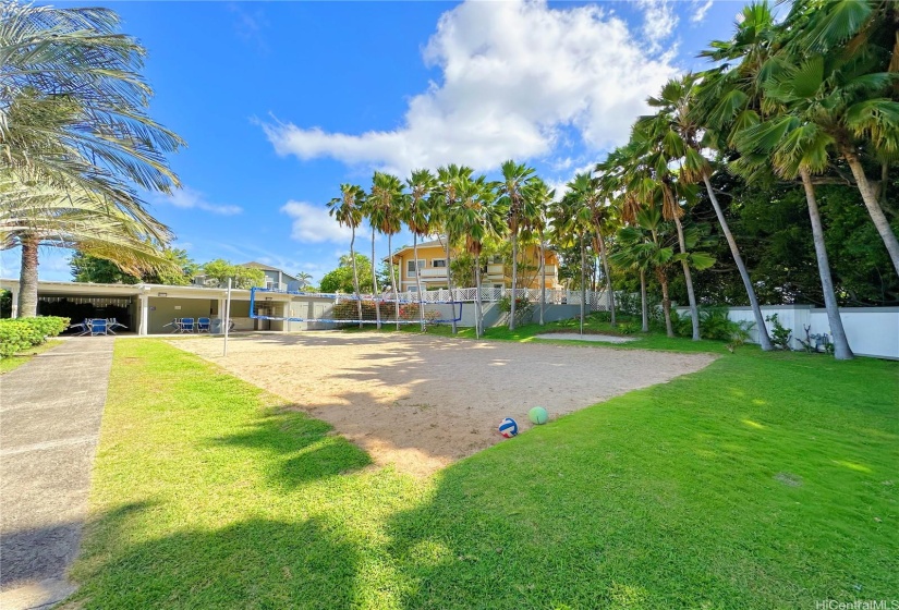 Volleyball court