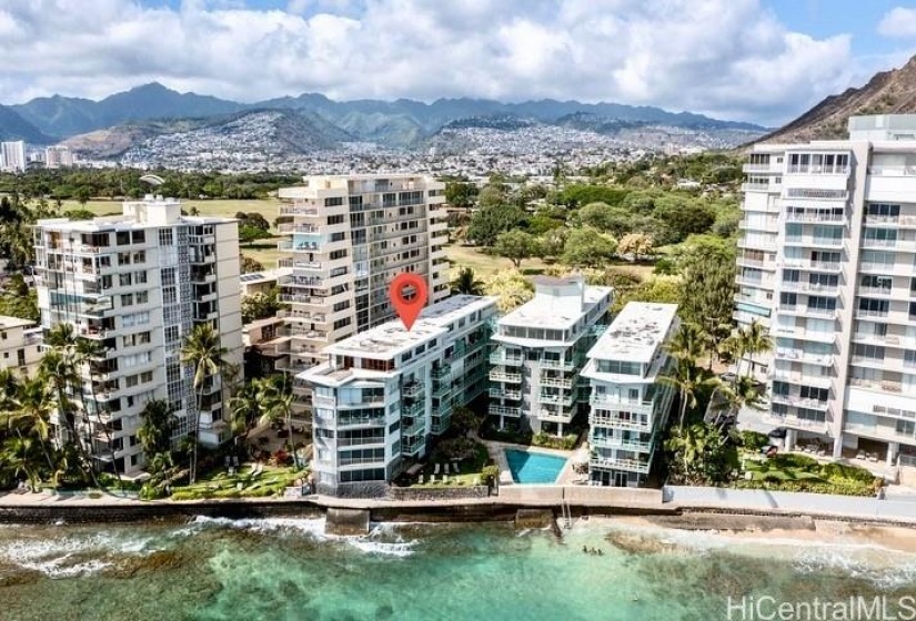 Diamond Head Ambassador is along Honolulu's 