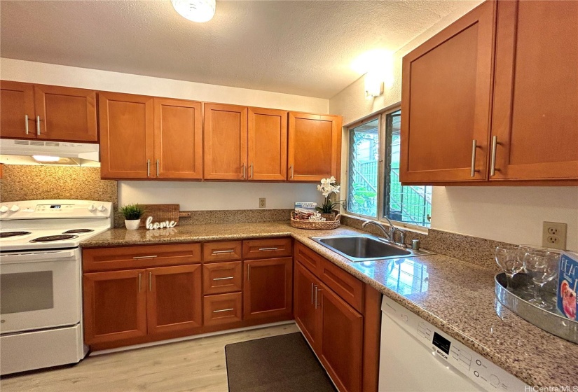 Great counterspace And pantry area