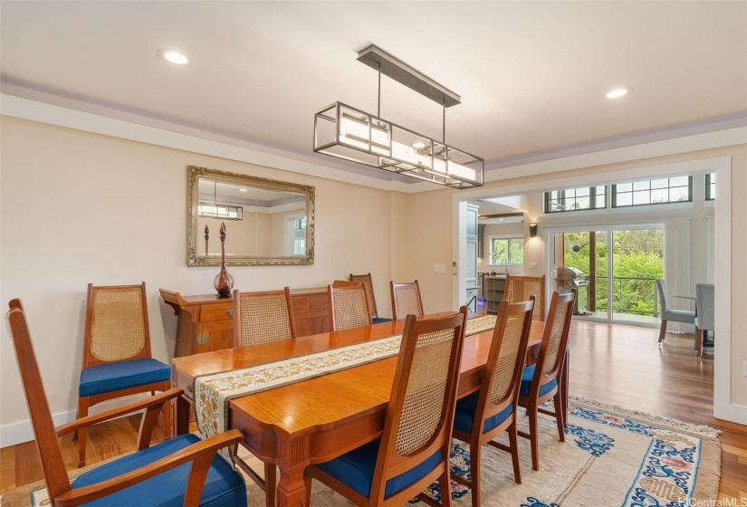 Formal Dining Room (and - did we say, ALL Furniture Stays?)...