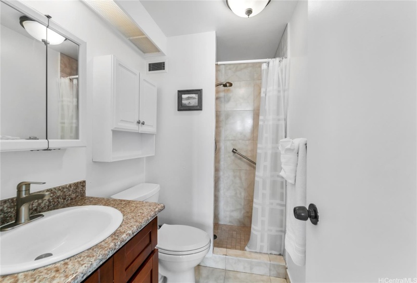 Bathroom off primary Bedroom