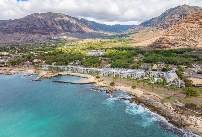 Ocean and lagoon views from your private lanai!