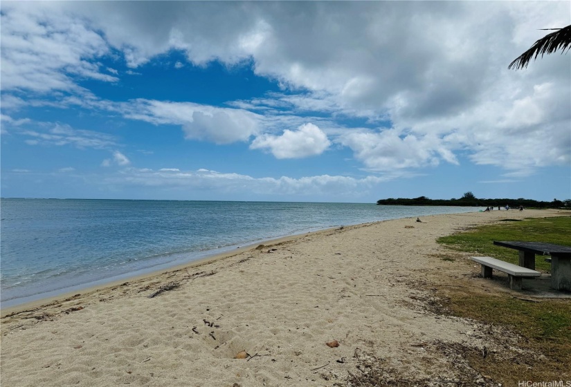 Kuli'ou'ou Beach next to the property