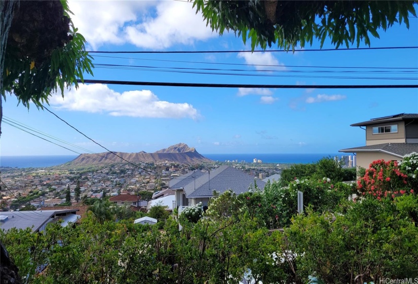 View from the Cottage - lanai area.