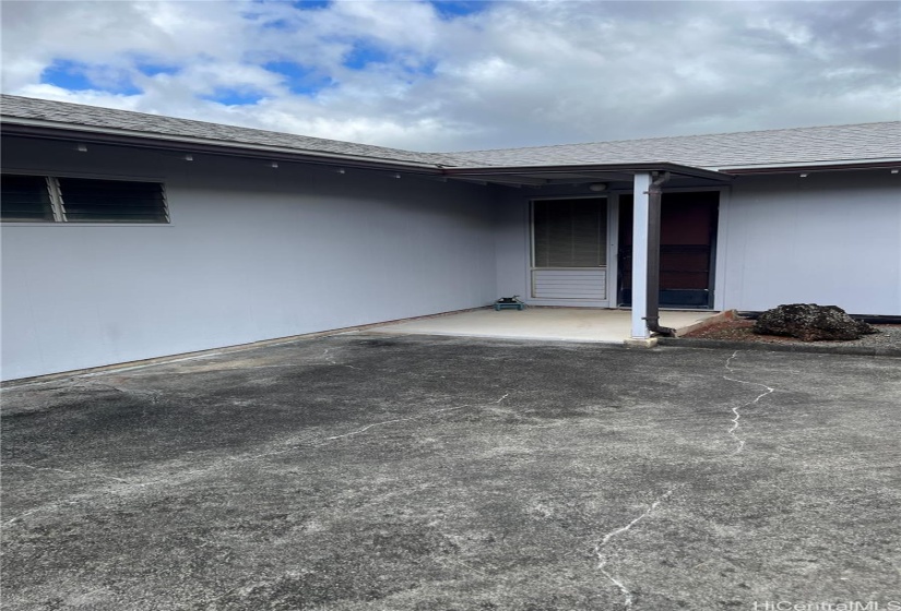 Entry to separate cottage