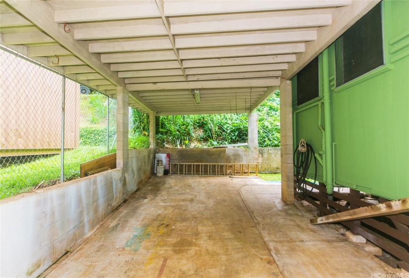 Two car carport