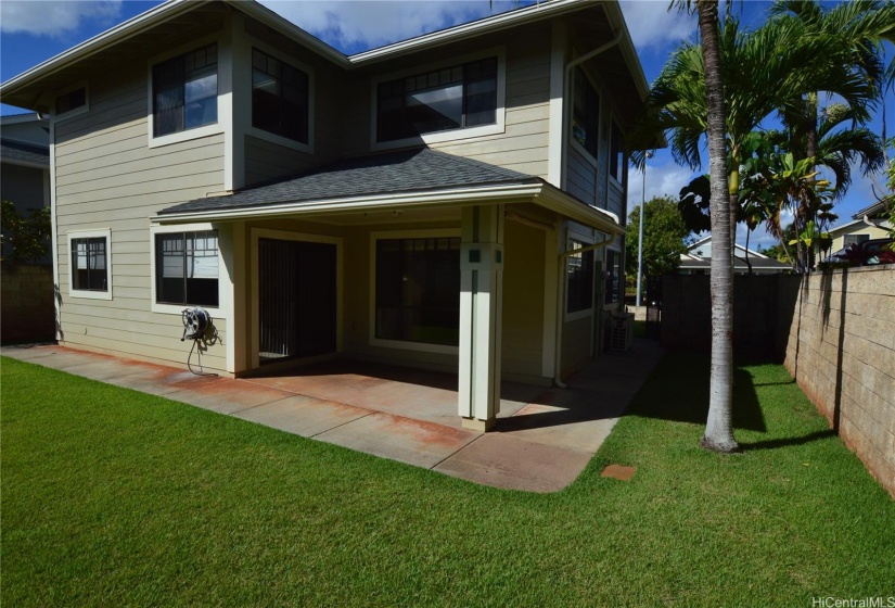 Covered patio