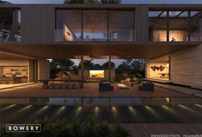 Enhanced: Image of the house is a rendering.