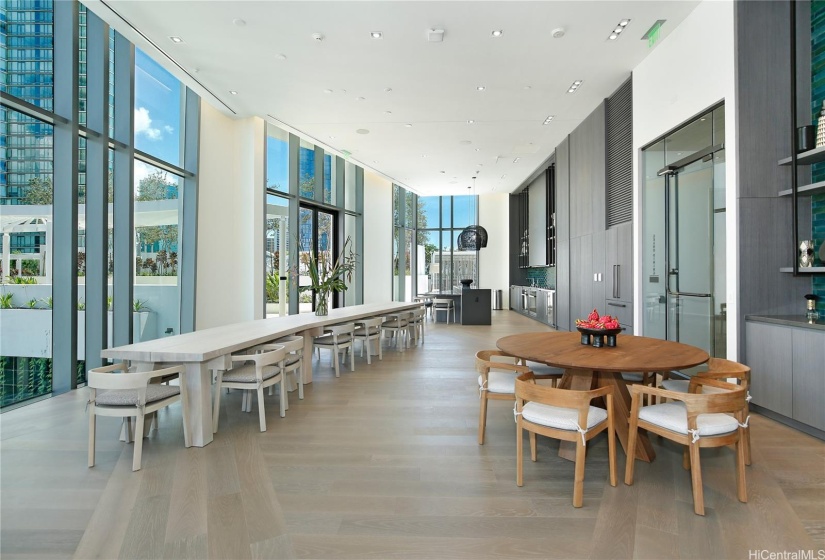 Grand Dining Room for hosting parties.