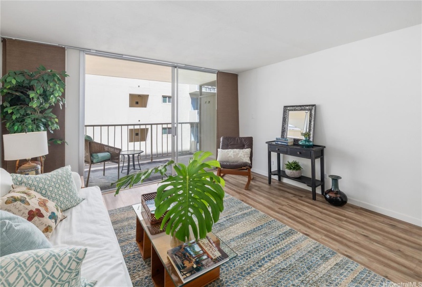 Really a comfortable space with a private lanai