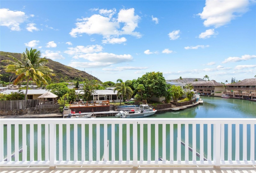 A perfect place to entertain guests in your own waterfront paradise.