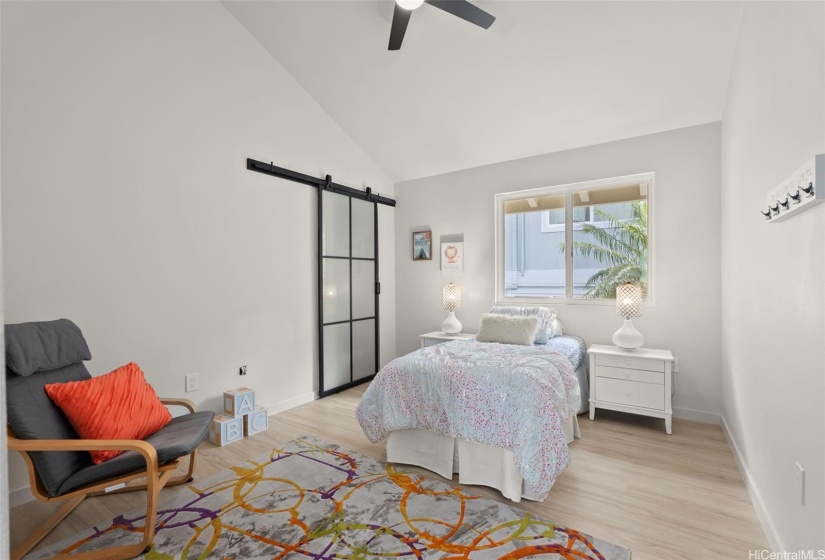 Front residence - one of two hallway bedrooms.