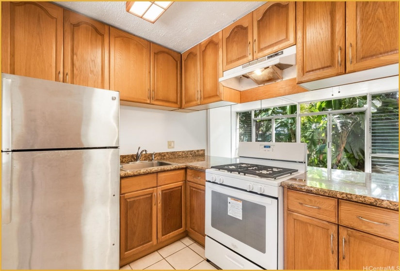 Spacious Well Lit Kitchen