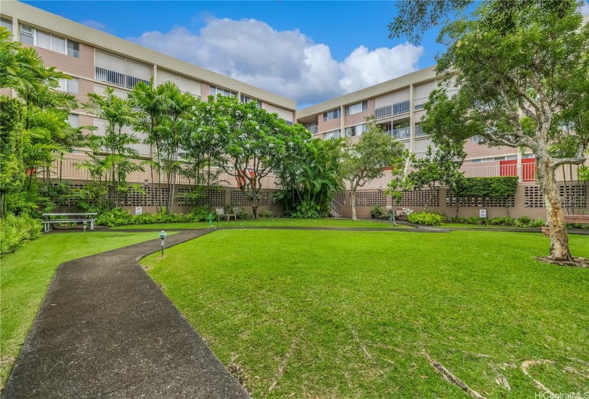 Relax in the private courtyard and enjoy a bbq!