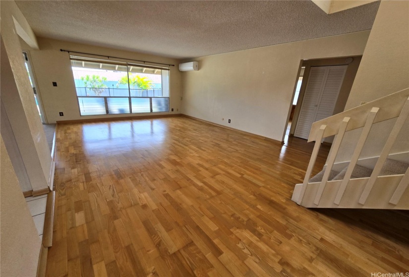 Large spacious Living room with split AC.