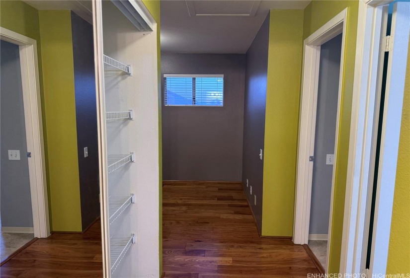 Enhanced | Hallway Closet with Racks