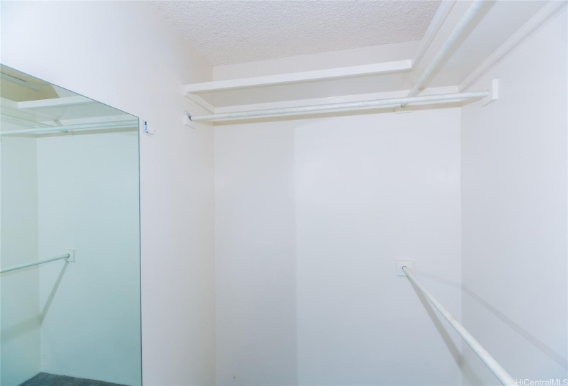 Walk in closet in bedroom 2