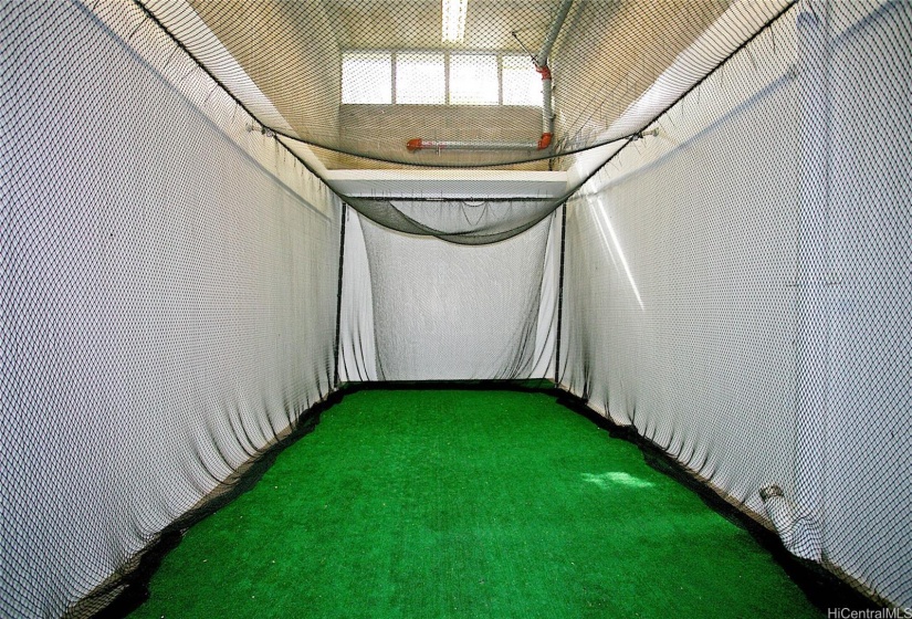 indoor driving range