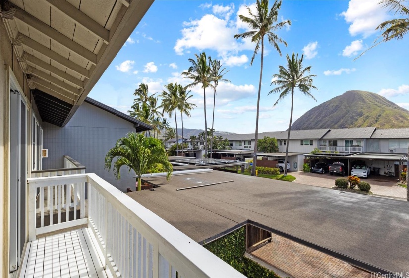 ENHANCED - lanai, facing Koko head, off of BR 3 and 4