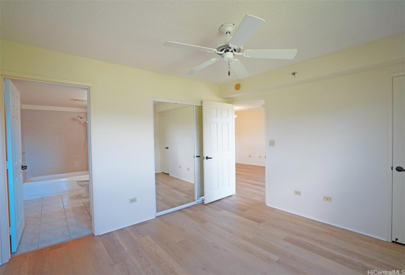 Primary bedroom with bathroom