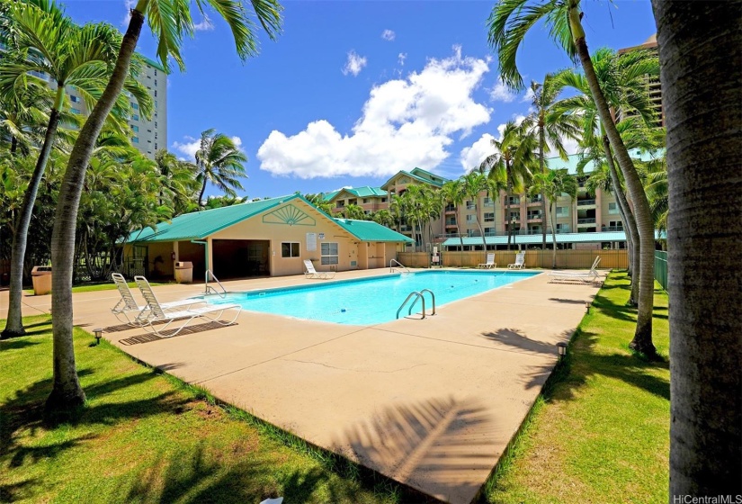 Pool and deck