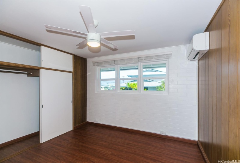 Third bedroom. Every bedroom has its own closet and split AC unit