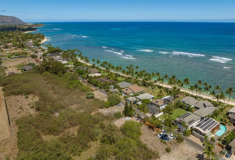 Aerial view of the Crozier neighborhood.