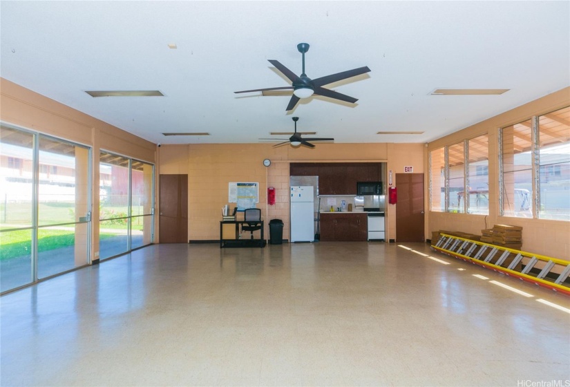 Kitchen in Rec Hall.