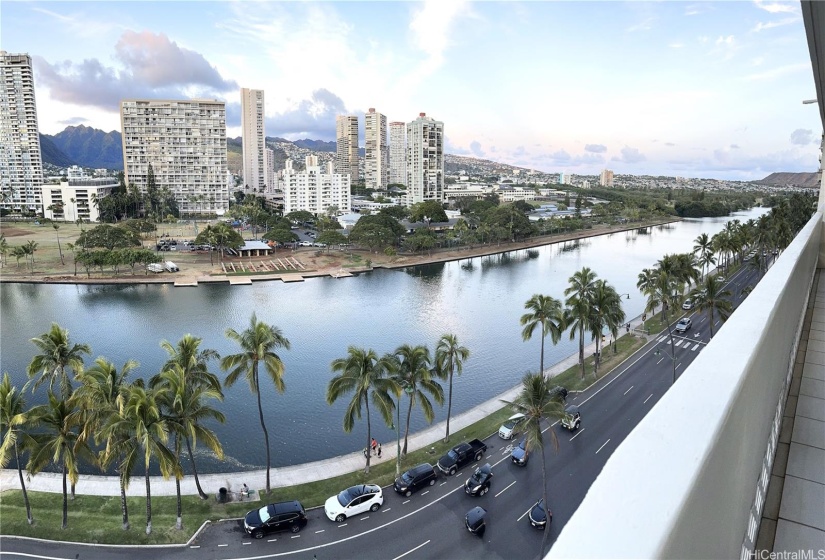 Ala Wai Canal view