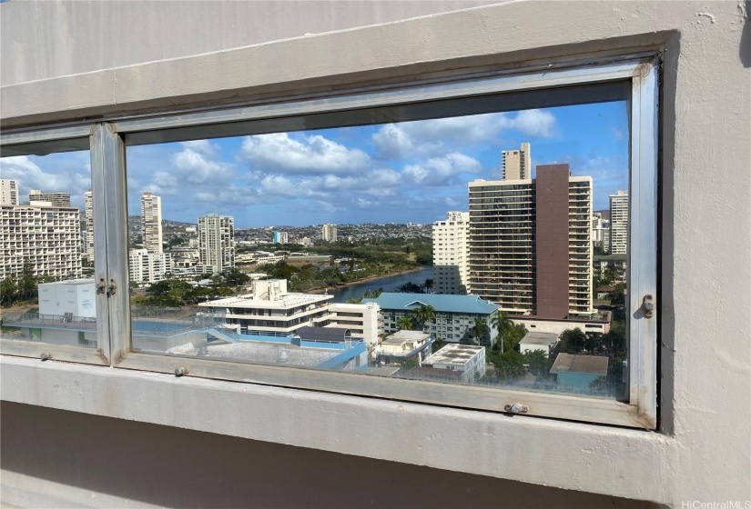 Views from the BBQ area