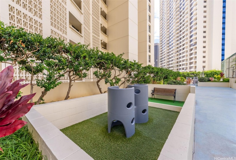 Cute play area at the recreation deck.