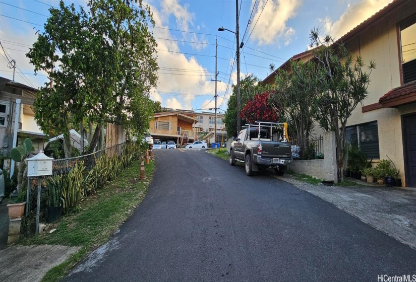 Street view from the home