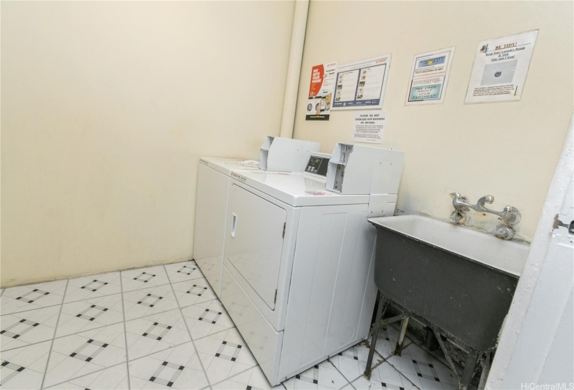 Community Laundry Room oneach floor