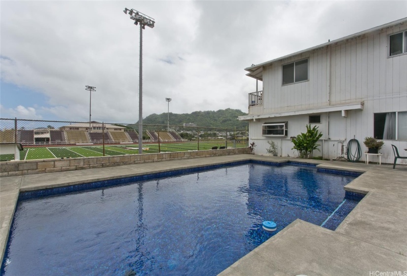 Outdoor with a pool