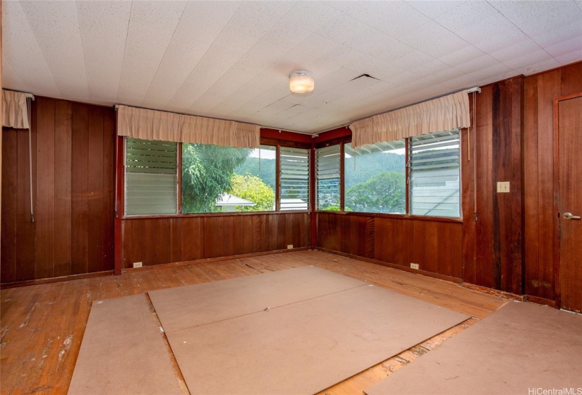 Upstairs living room.