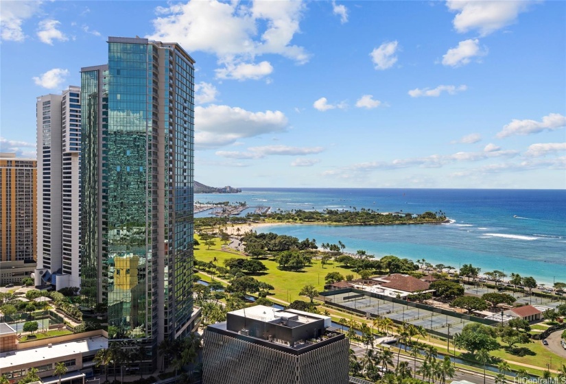 View from your living area is captivating!