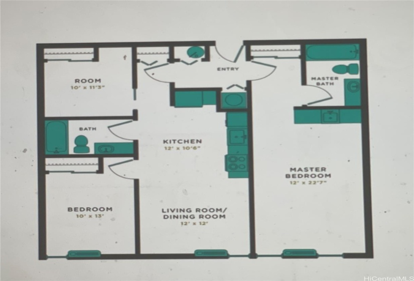 Floor Plan for unit