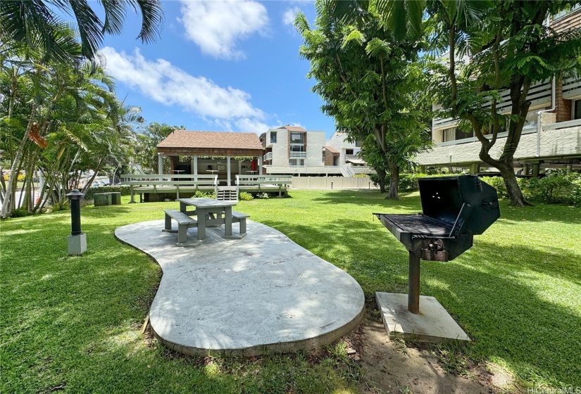 Rec Center and BBQ Area