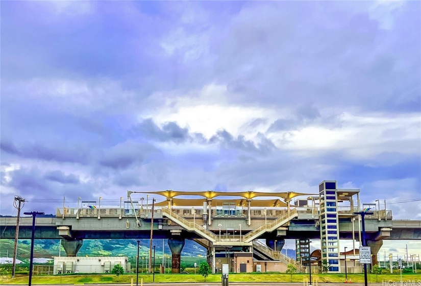 Honolulu Skyline Rail Stop in Hoopili