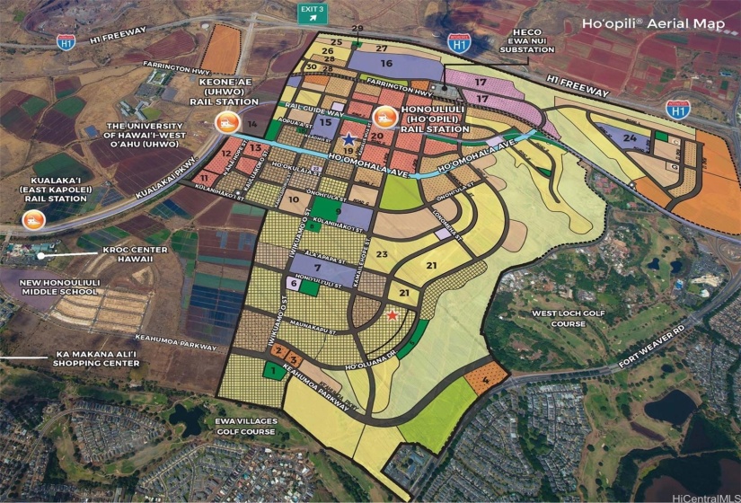 Hoopili Aerial Map