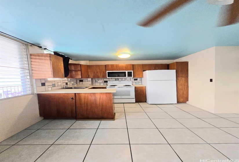 Kitchen - pic taken from the front door