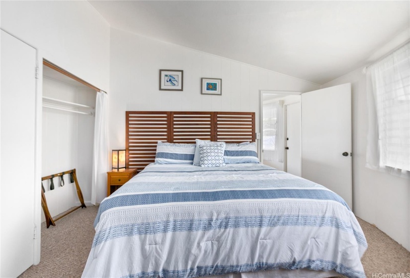 Cottage bedroom. Makaha Beach Hawaii