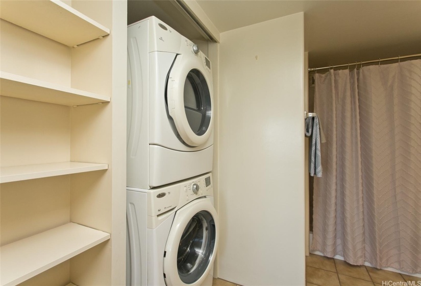 Laundry in the unit