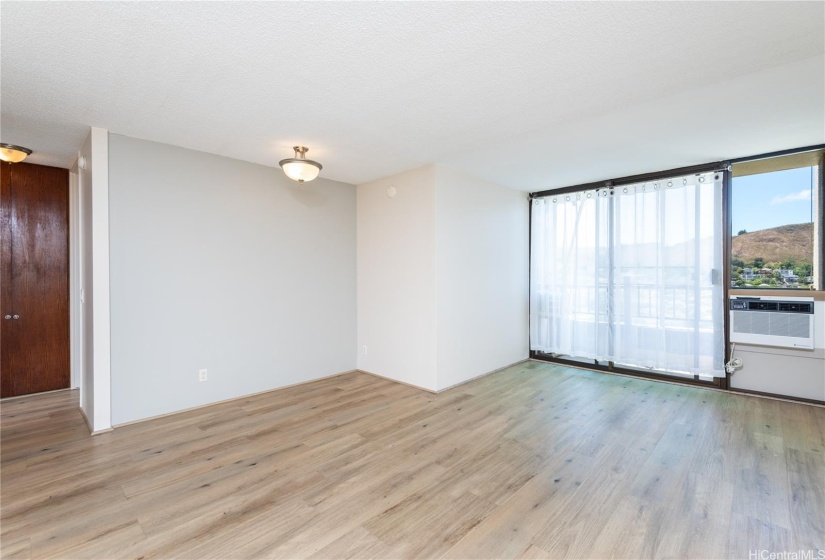 View from Kitchen to Living Room