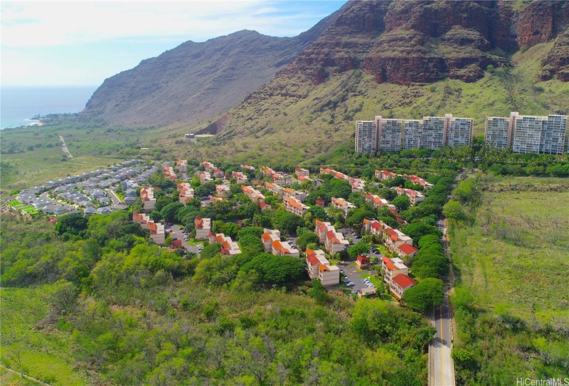 View of complex and surrounding area