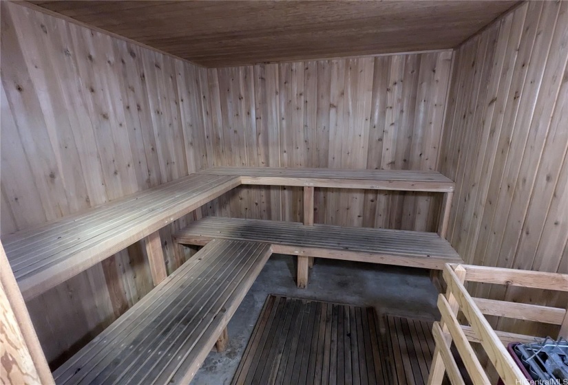 Men and Women's saunas