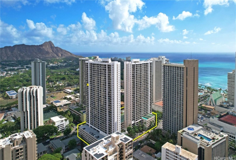 Diamond Head View from Lanai