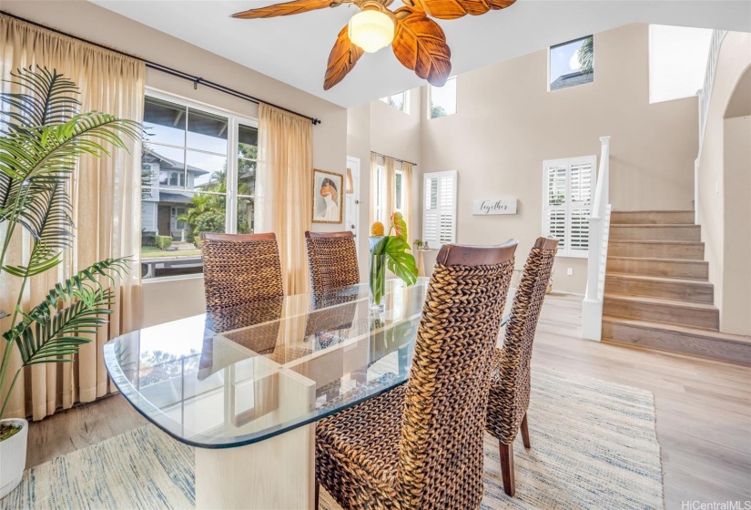 Facing the Foyer from Dining Room