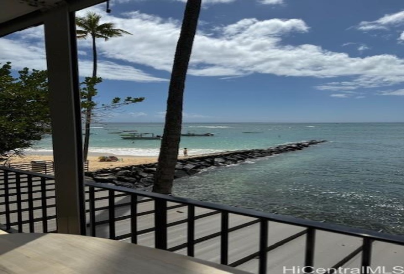 VIEW TO LEFT OF LANAI