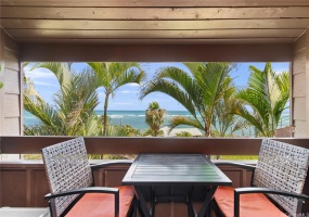 Enjoy the picturesque ocean view from your lanai